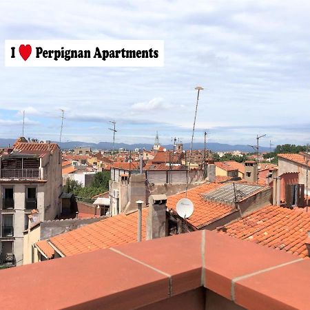 I Love Perpignan Duplex Terrasse Buitenkant foto