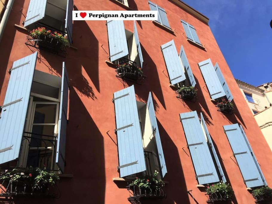 I Love Perpignan Duplex Terrasse Buitenkant foto